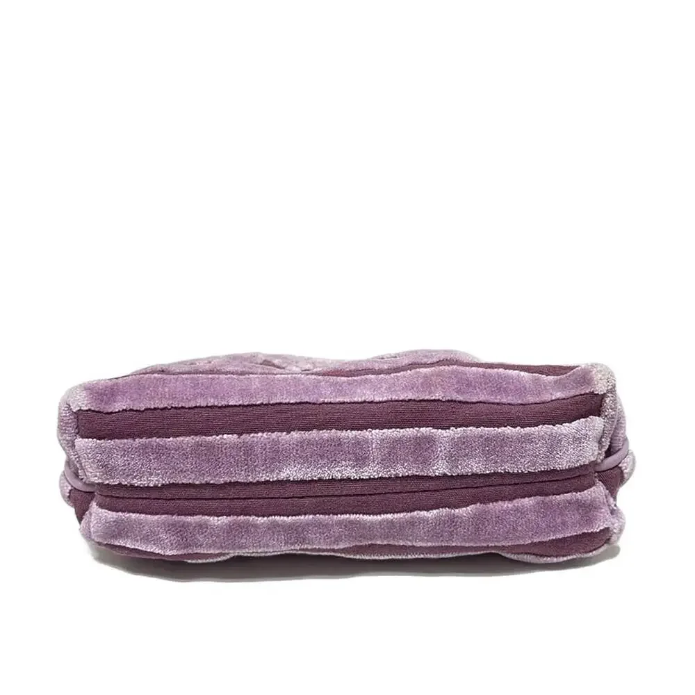 Bottega Veneta Pouch Cotton Velour Leather - Picture 3 of 5